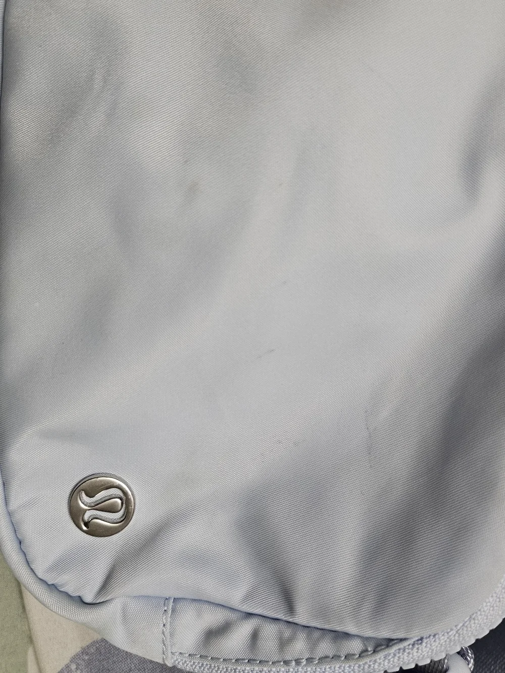 lululemon Powder Blue Mesh Interior Belt Bag